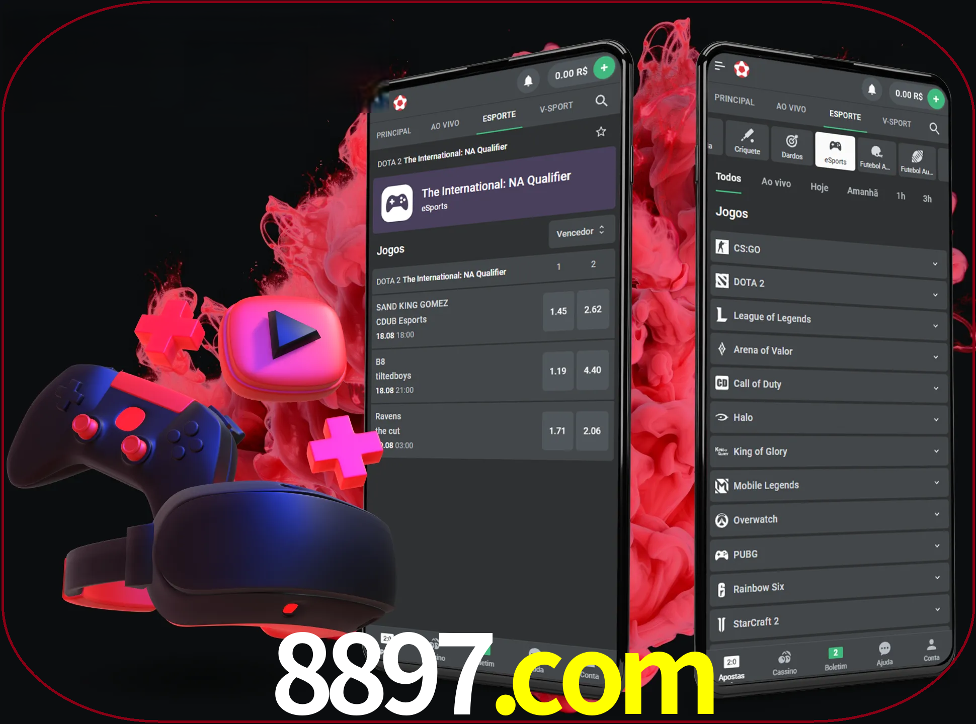 Para ter a aplicação móvel 8897 no seu smartphone, basta descarregar o ficheiro apk e seguir as instruções.