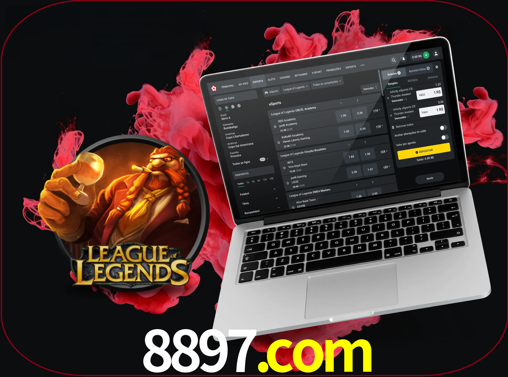 Se é um fã deste jogo, muitos torneios fantásticos que o vão surpreender estão disponíveis no 8897.