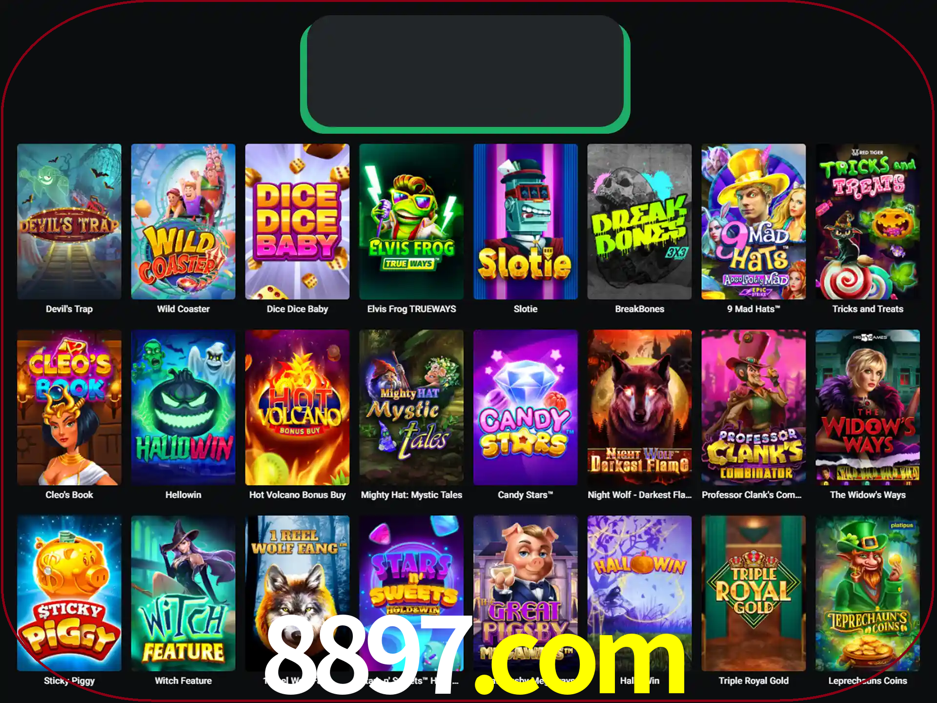 Procure por seus amados jogos de slot.